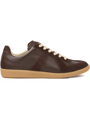 Replica sneakers in nappa leather and suede MAISON MARGIELA | S57WS0236P1895T2154